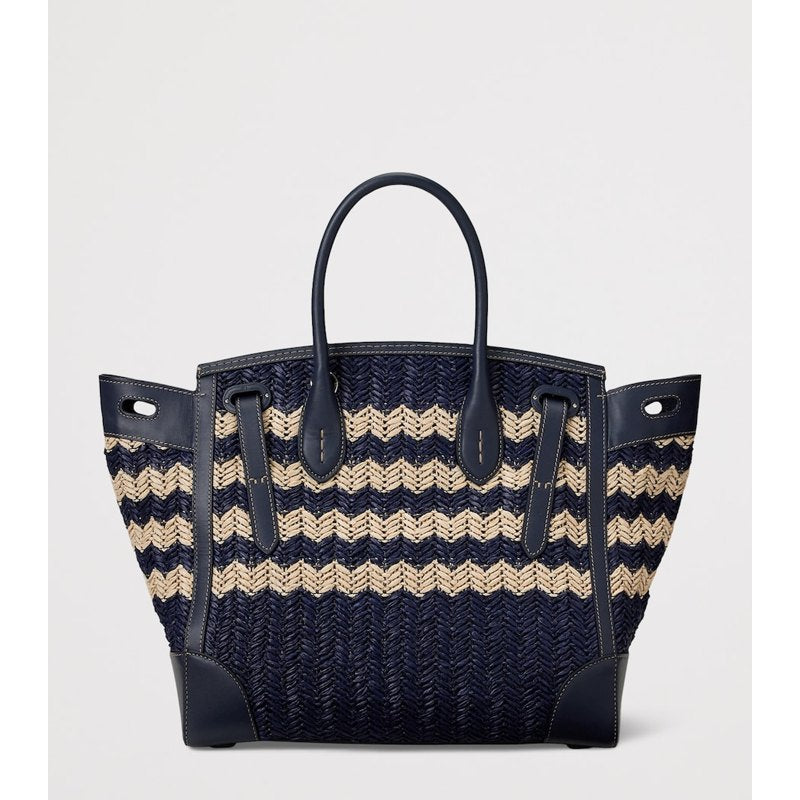 Bolsa Handle Straw Soft Ricky 33