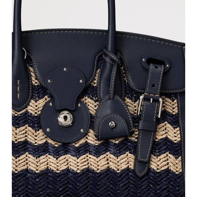 Bolsa Handle Straw Soft Ricky 33