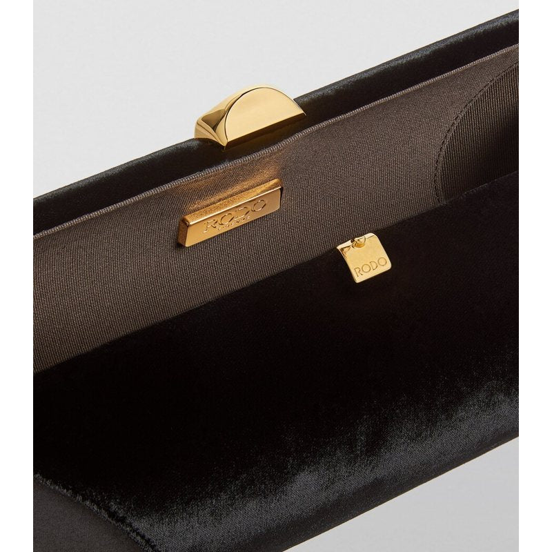Bolsa Clutch Velvet Tube