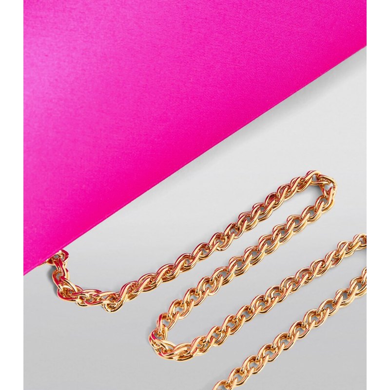 Bolsa Clutch Silk Satin