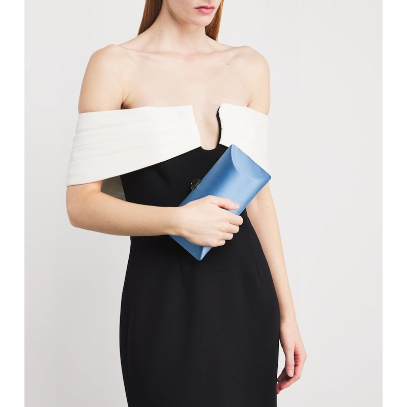 Bolsa Clutch Silk Satin