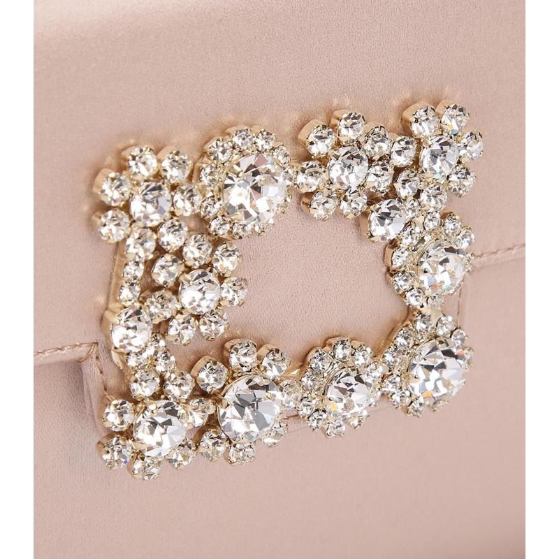 Bolsa Clutch Mini Satin Strass