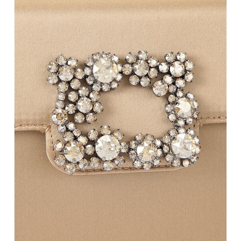 Bolsa Clutch Satin Efflorescence Envelope