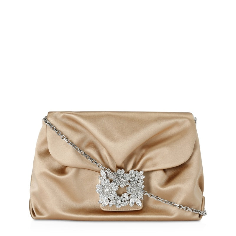 Bolsa Clutch Mini Satin Efflorescence - Mercado de Luxo - O Maior E-Commerce de Bens, Produtos e Serviços de Luxo do Brasil.