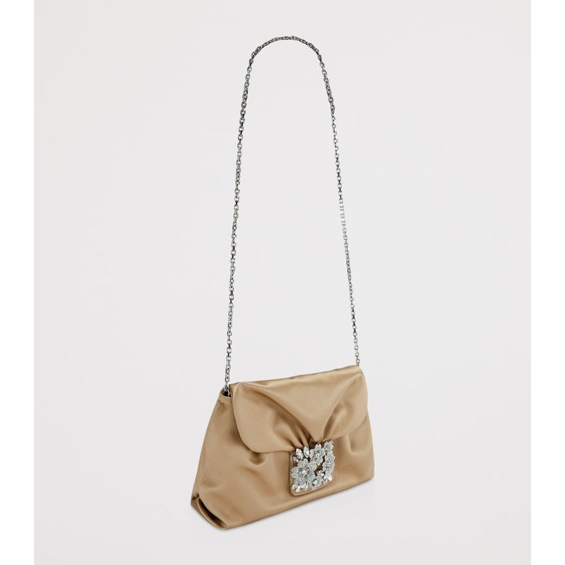 Bolsa Clutch Mini Satin Efflorescence