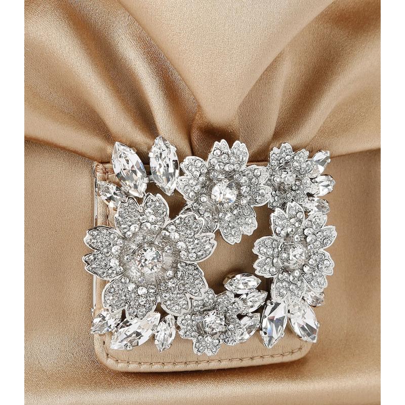 Bolsa Clutch Mini Satin Efflorescence