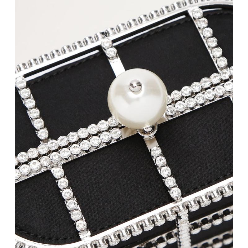 Bolsa Crossbody Mini Crystal-Embellished Holli