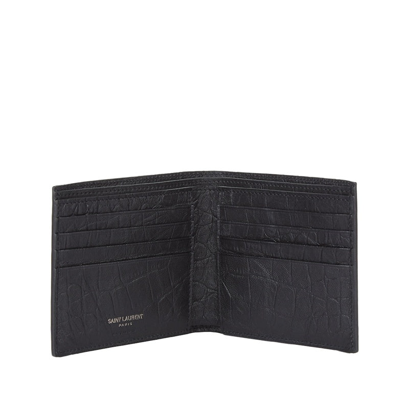 Bolsa Wallet Monogram Crocodile Effect