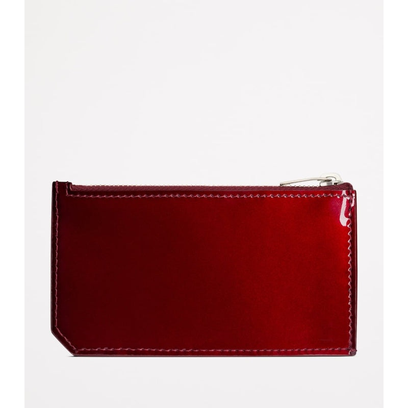 Bolsa Wallet Patent Zipped Coin and