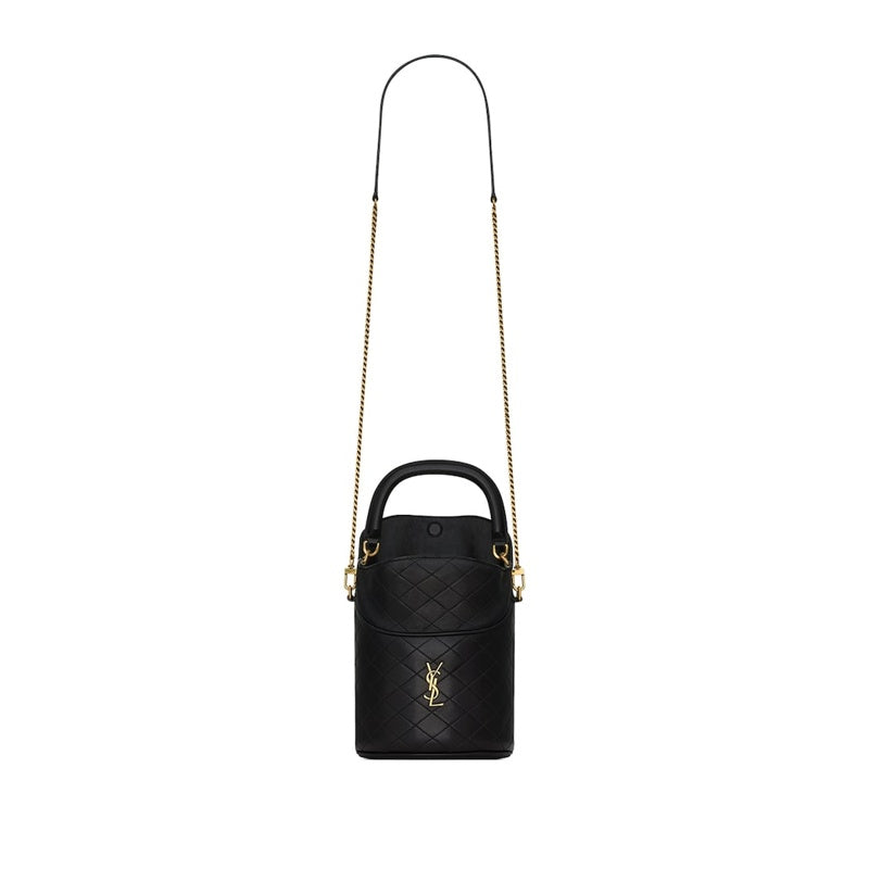 Bolsa Bucket Lambskin Gaby