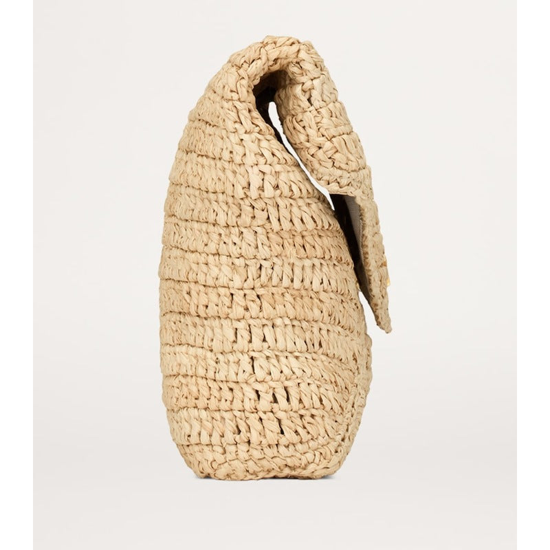 Bolsa Clutch Raffia Cassandre Envelope