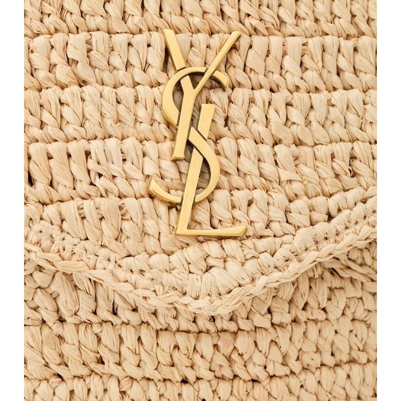 Bolsa Clutch Raffia Cassandre Envelope