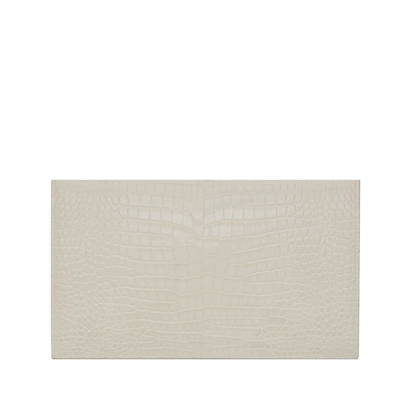 Bolsa Clutch Croc-Embossed Uptown Envelope