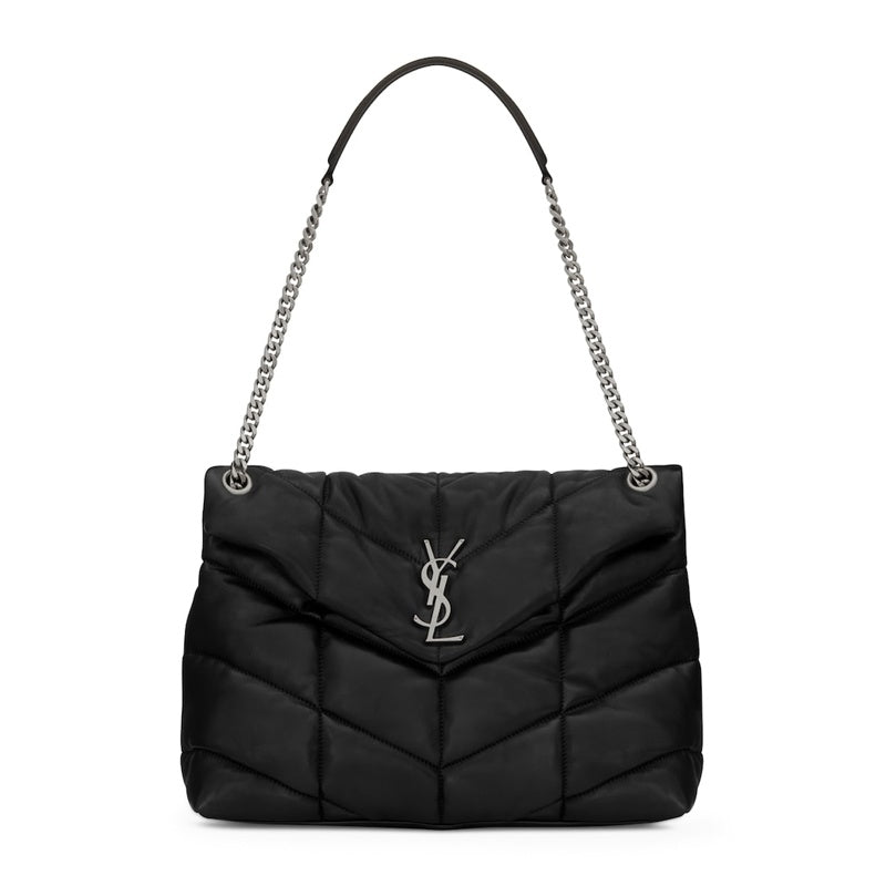 Bolsa Shoulder Medium Loulou Puffer Matelassé - Mercado de Luxo - O Maior E-Commerce de Bens, Produtos e Serviços de Luxo do Brasil.