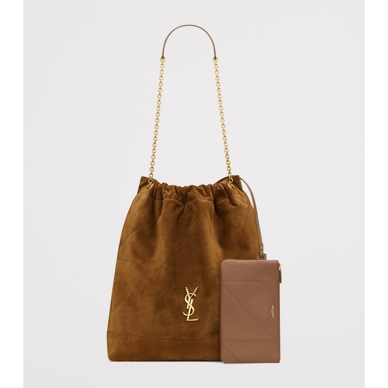 Bolsa Shoulder Large Suede Jamie Pochon