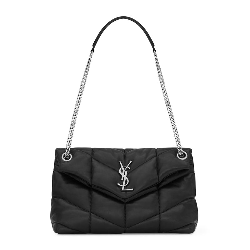 Bolsa Shoulder Small Loulou Puffer Matelassé - Mercado de Luxo - O Maior E-Commerce de Bens, Produtos e Serviços de Luxo do Brasil.