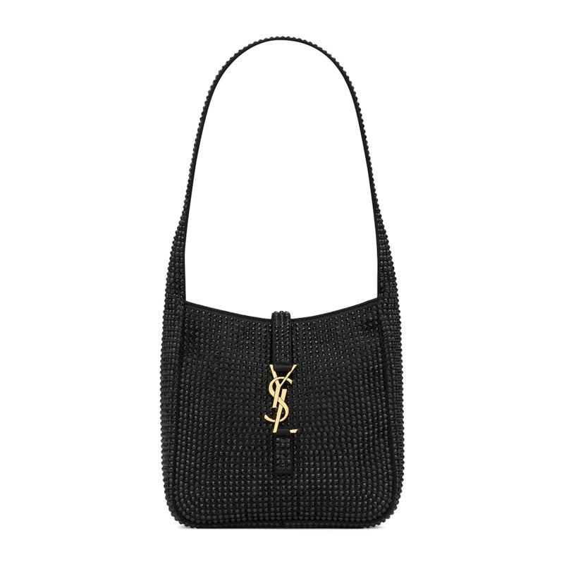 Bolsa Shoulder Baby Rhinestone-Embellished Le 5 à 7 - Mercado de Luxo - O Maior E-Commerce de Bens, Produtos e Serviços de Luxo do Brasil.