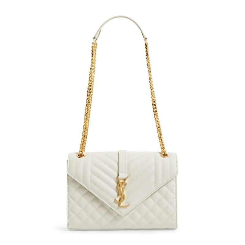 Bolsa Shoulder Medium Envelope Matelassé - Mercado de Luxo - O Maior E-Commerce de Bens, Produtos e Serviços de Luxo do Brasil.