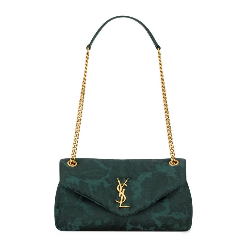 Bolsa Shoulder Floral Jacquard Calypso - Mercado de Luxo - O Maior E-Commerce de Bens, Produtos e Serviços de Luxo do Brasil.