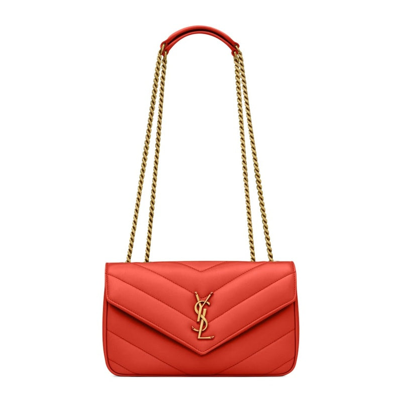 Bolsa Shoulder Small Loulou - Mercado de Luxo - O Maior E-Commerce de Bens, Produtos e Serviços de Luxo do Brasil.