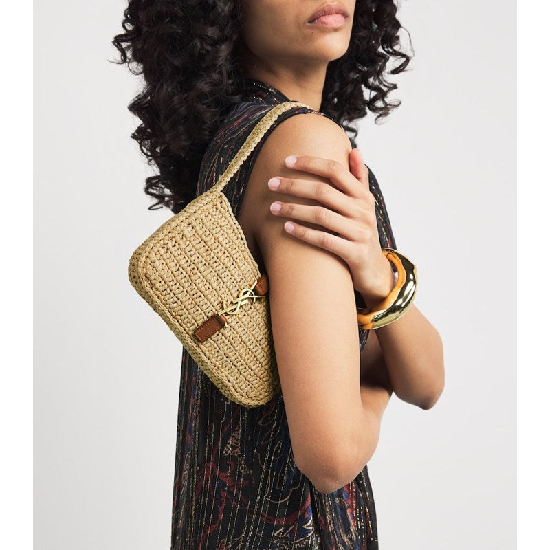Bolsa Shoulder Le 5 à 7 Raffia