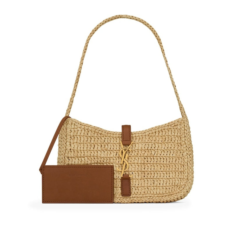 Bolsa Shoulder Le 5 à 7 Raffia