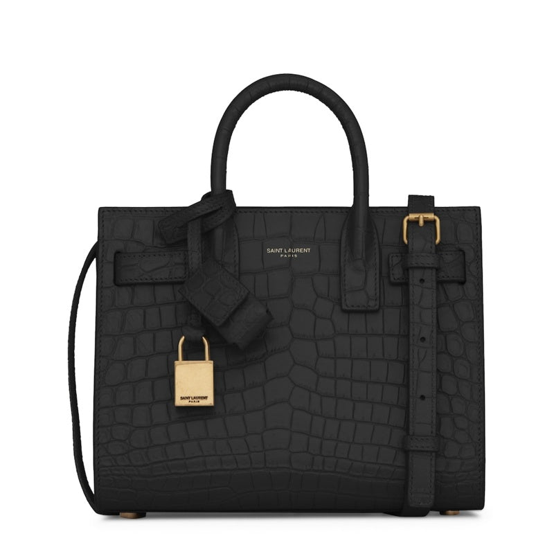 Bolsa Tote Nano Sac de Jour Croc-Embossed - Mercado de Luxo - O Maior E-Commerce de Bens, Produtos e Serviços de Luxo do Brasil.