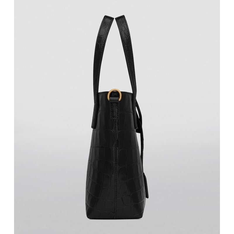 Bolsa Tote Mini Toy Croc-Embossed