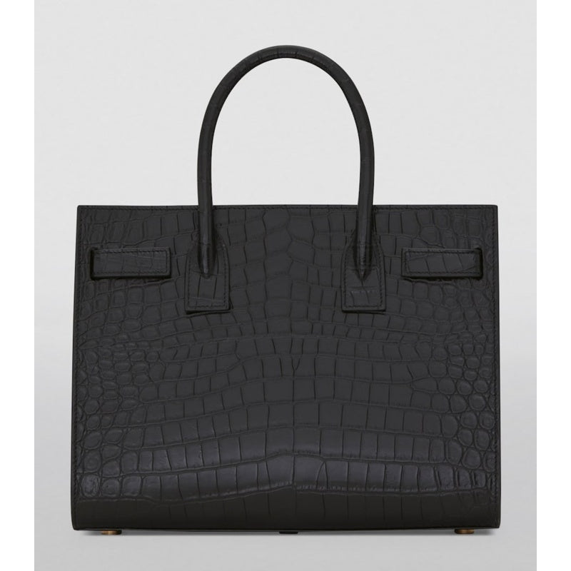 Bolsa Handle Croc-Embossed Sac de Jour