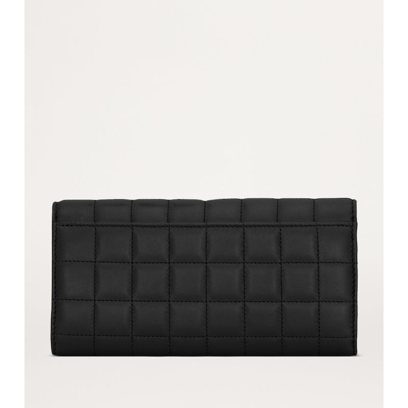 Bolsa Wallet Large Lambskin Cassandre Matelassé Carré