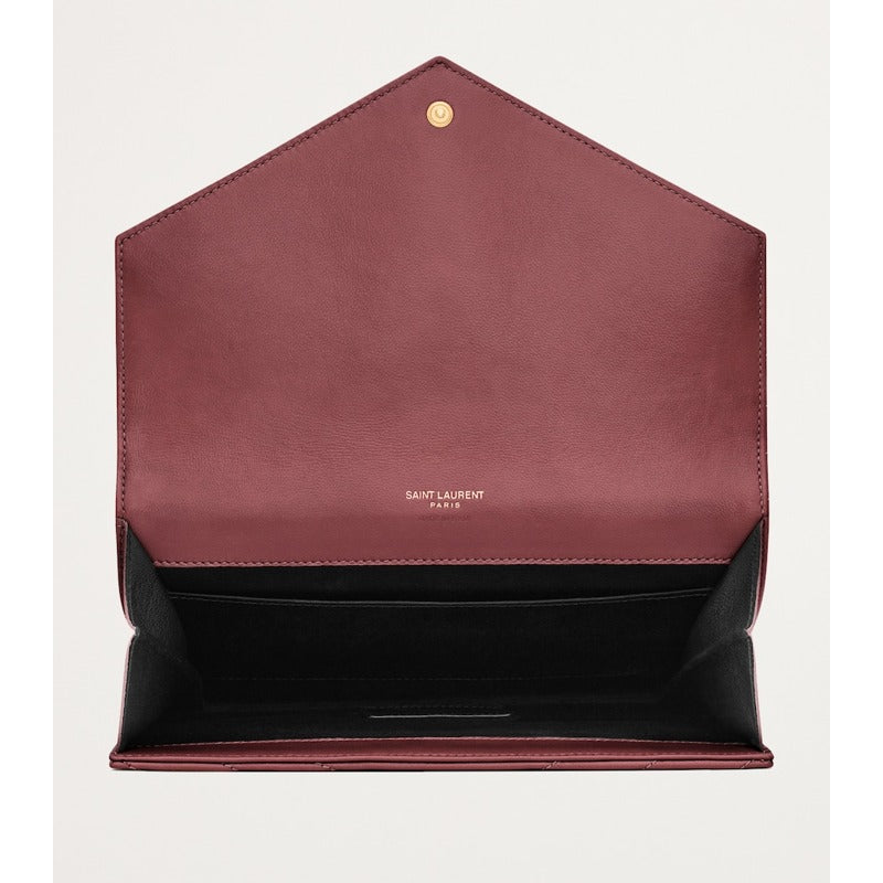 Bolsa Wallet Small Monogram Matelassé Envelope