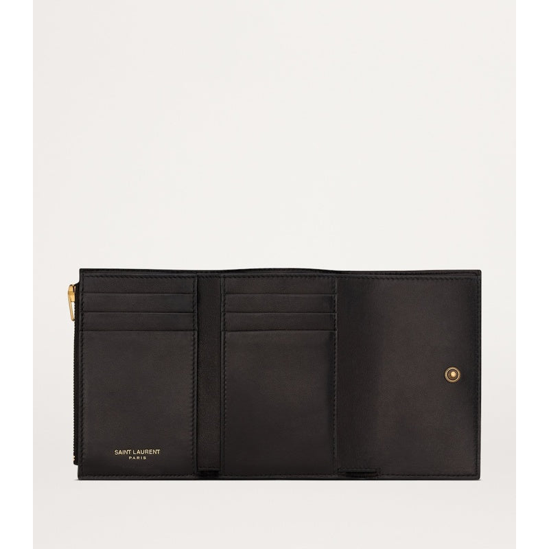 Bolsa Wallet Lambskin Tri-Fold