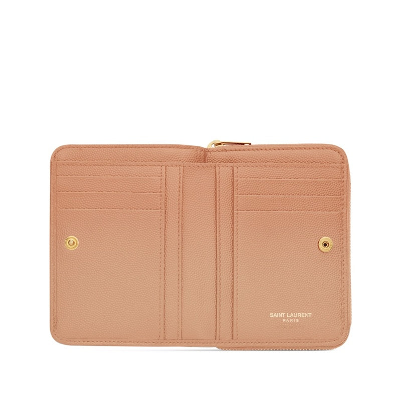 Bolsa Wallet Small Monogram Matelassé Zip-Around