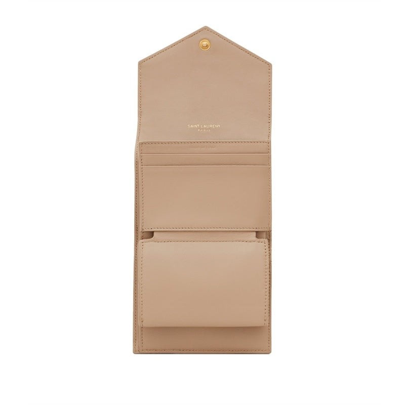 Bolsa Wallet Small Monogram Matelassé Envelope