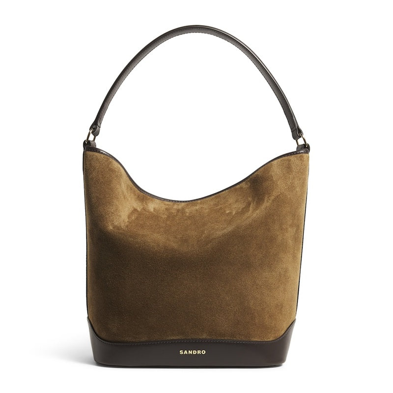 Bolsa Bucket Suede- - Mercado de Luxo - O Maior E-Commerce de Bens, Produtos e Serviços de Luxo do Brasil.