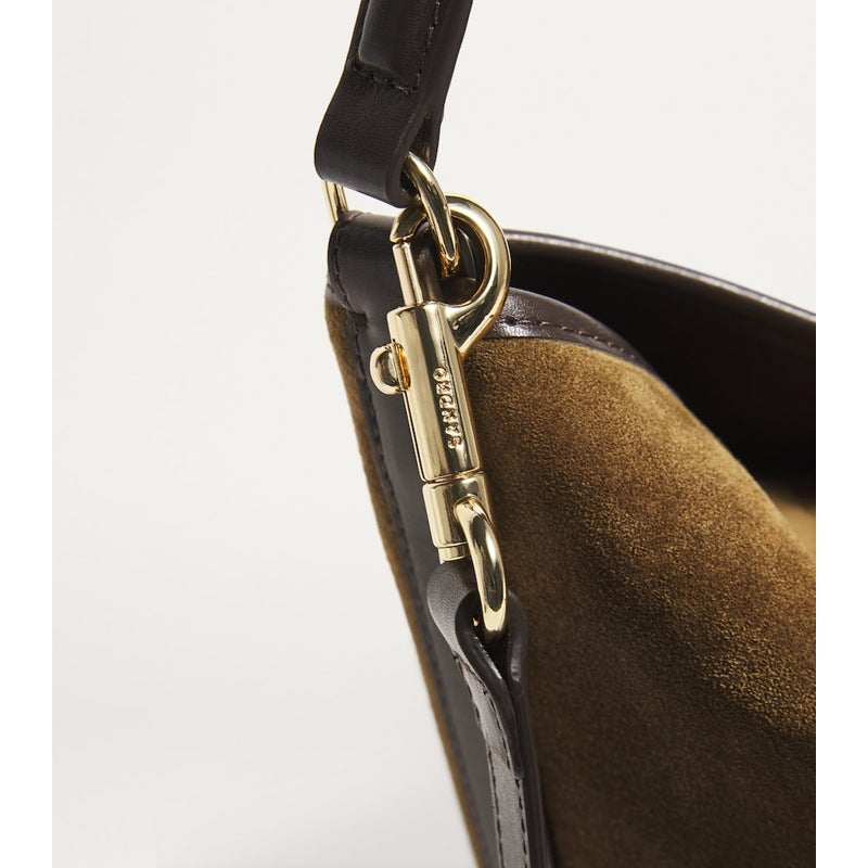 Bolsa Bucket Suede-