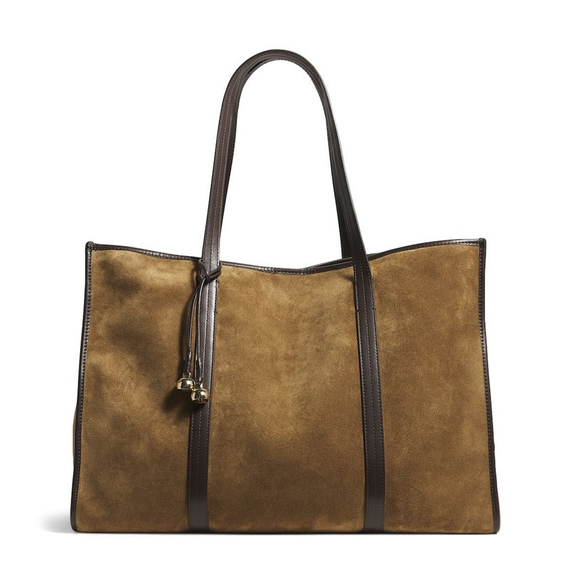 Bolsa Tote Large Suede - Mercado de Luxo - O Maior E-Commerce de Bens, Produtos e Serviços de Luxo do Brasil.