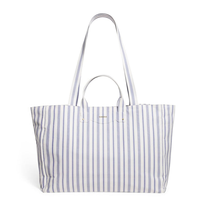 Bolsa Tote Striped - Mercado de Luxo - O Maior E-Commerce de Bens, Produtos e Serviços de Luxo do Brasil.