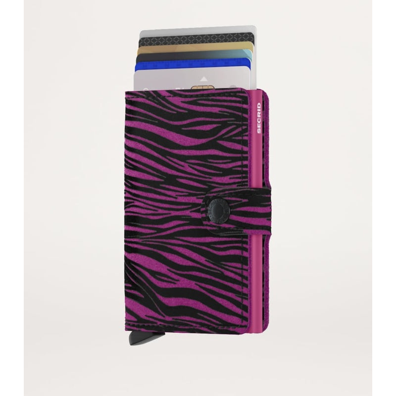 Bolsa Wallet Zebra Print Miniwallet