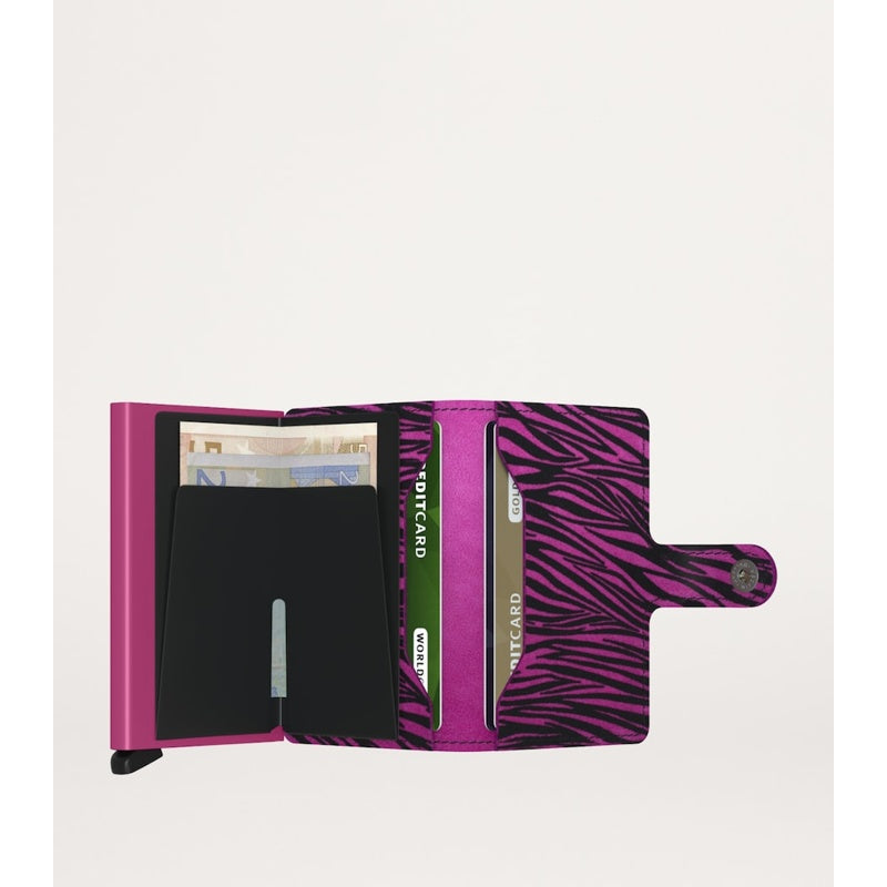 Bolsa Wallet Zebra Print Miniwallet