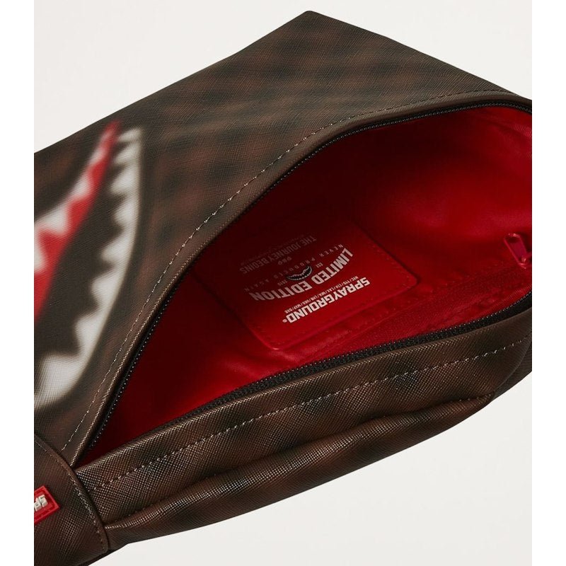 Bolsa Necessaire Shark In Paris Blur