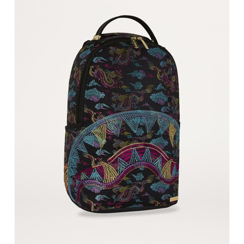 Bolsa Mochila Embroidered Dragon