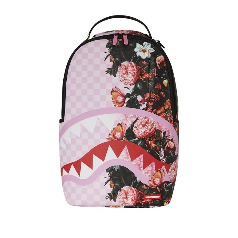 Bolsa Mochila Pink Flowers - Mercado de Luxo - O Maior E-Commerce de Bens, Produtos e Serviços de Luxo do Brasil.