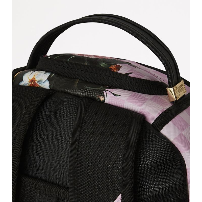 Bolsa Mochila Pink Flowers