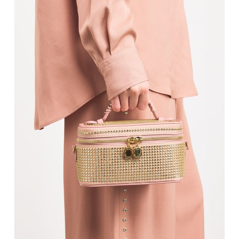 Bolsa Handle Faux Embellished