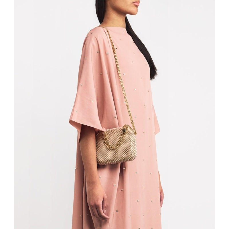 Bolsa Handle Rose Collection Mini Falabella