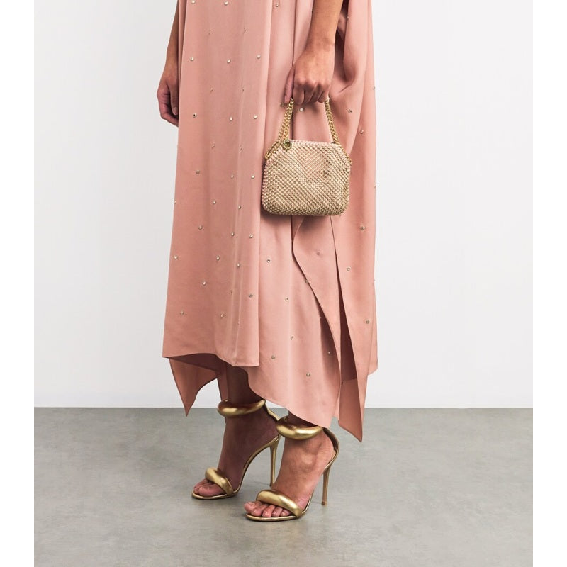 Bolsa Handle Rose Collection Mini Falabella