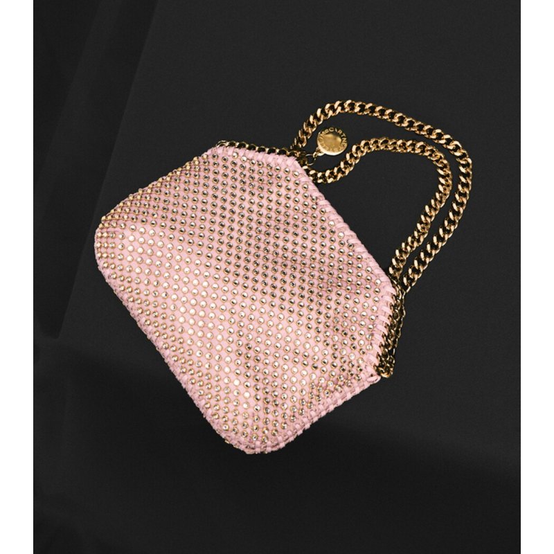 Bolsa Handle Rose Collection Mini Falabella