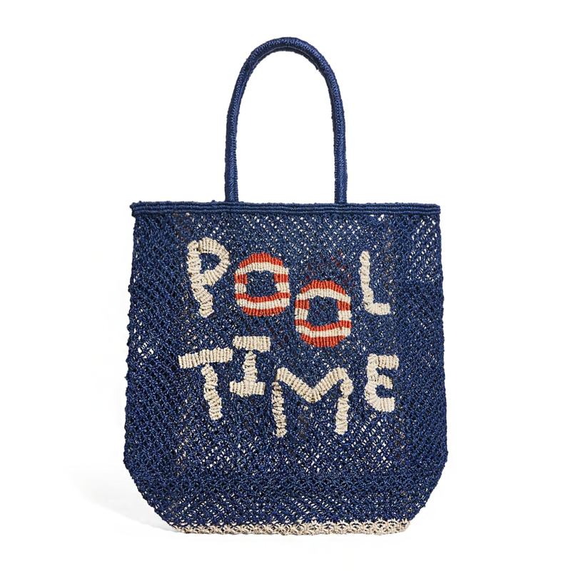 Bolsa Tote Jute Barry Pool Time - Mercado de Luxo - O Maior E-Commerce de Bens, Produtos e Serviços de Luxo do Brasil.