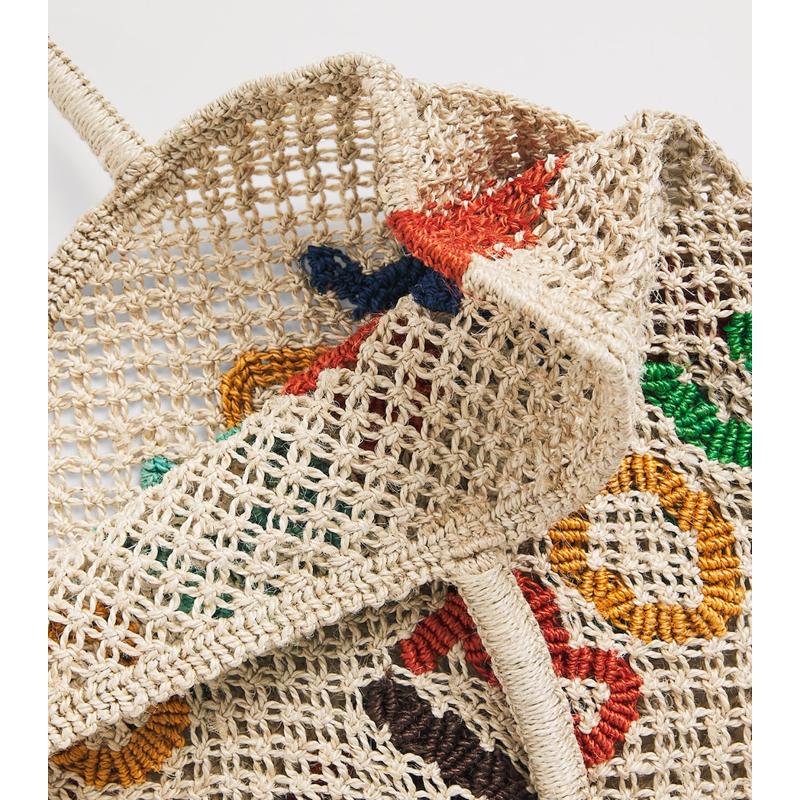 Bolsa Tote Small Jute Howdy Cowboy